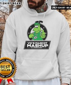 Top Vics mascot mashup 4v4 tournament hoodie featuring vibrant graphics and team spirit design for sports enthusiasts.