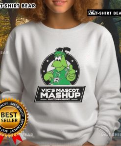 Top Vics Mascot Mashup 4v4 Tournament sweatshirt featuring vibrant graphics and team spirit design.