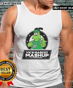 Top Vics mascot mashup 4v4 tournament tank top featuring vibrant designs and team spirit for sports enthusiasts.
