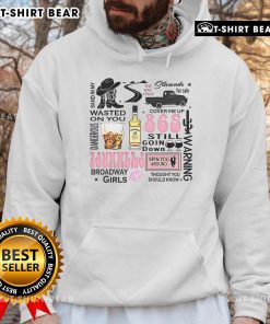 Top Wallen Western Luke Combs hoodie featuring 'Sand In My Wasted On You' design, perfect for country music fans.