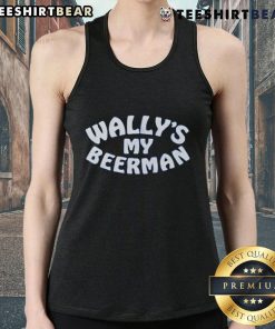 Top Wally's My Beerman Tank Top featuring a stylish design perfect for summer outings and beer lovers.