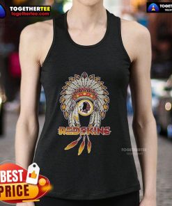 Top Washington Commanders Redskins X Native American tank top featuring vibrant graphics and a comfortable fit.