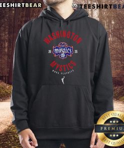 Alt Text: Cozy Top Washington Mystics 2025 WNBA Playoff hoodie featuring team colors and logo, perfect for fans.