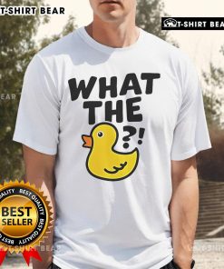 Top What The Duck Meme T-Shirt featuring a humorous duck graphic, perfect for meme lovers and casual wear enthusiasts.