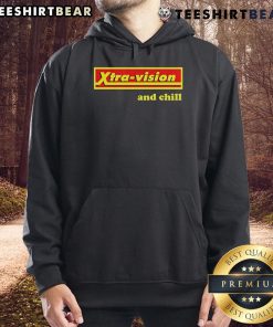 Cozy Top Xtra Vision and Chill Hoodie in soft fabric, perfect for relaxed evenings and casual outings.