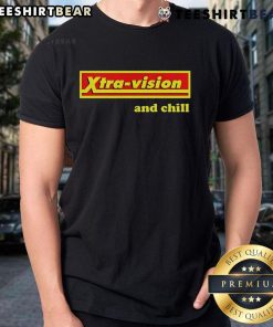 Top Xtra-Vision And Chill T-Shirt featuring a stylish design perfect for comfort and casual wear.