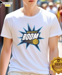 Nice Noblesville Boom White Essential Baseball T-Shirt