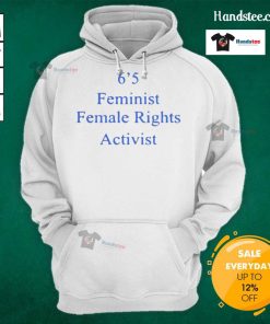 Awesome hoodie featuring feminist female rights activist design, perfect for showing support for women's rights.