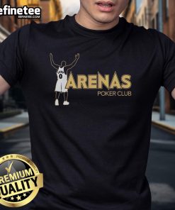 Awesome Arenas Poker Club T-Shirt featuring a bold design and vibrant colors, perfect for poker enthusiasts.