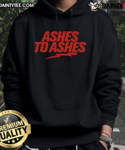 Awesome Ashes to Ashes hoodie displayed on a mannequin, showcasing its stylish design and comfortable fabric.