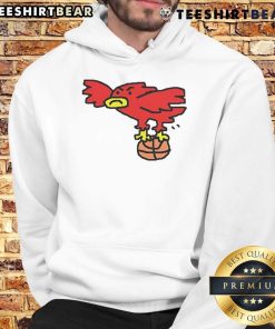 Awesome Atlanta Hawk Bird Art Hoodie featuring a vibrant hawk design, perfect for bird lovers and fashion enthusiasts.