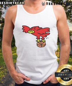 Stylish Awesome Atlanta Hawk Bird Art Tank Top featuring vibrant colors and a unique design for bird lovers.