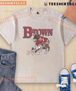 Awesome B-Town Hoosiers Indiana Hoosier The Bison washed t-shirt in vibrant colors, perfect for fans and casual wear.