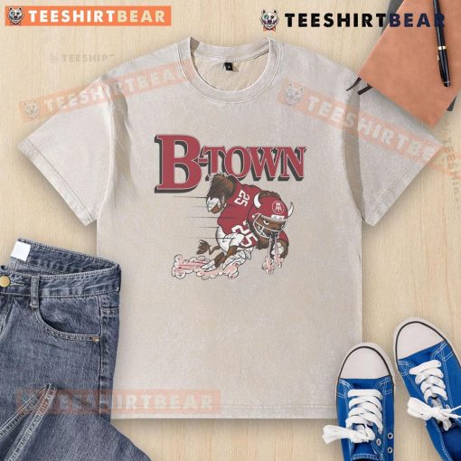 Awesome B-Town Hoosiers Indiana Hoosier The Bison washed t-shirt in vibrant colors, perfect for fans and casual wear.