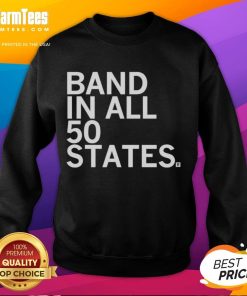 Awesome Band in All 50 States sweatshirt featuring a vibrant design perfect for music lovers and fans of the band.