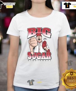 Awesome Big Sugar Zach Maxwell Ladies Tee featuring vibrant design and comfortable fit for stylish women.