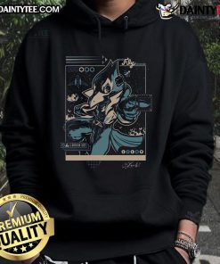 Awesome Bird of Prey Star Fox Falco hoodie featuring vibrant graphics of the iconic gaming character.