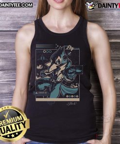 Awesome Bird of Prey Star Fox Falco tank top featuring vibrant graphics and a stylish design for fans and gamers.