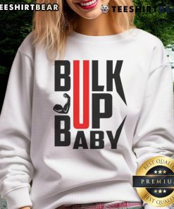 Awesome Bulk Up Baby Sweatshirt in soft fabric, perfect for stylish infant outfits and cozy wear.