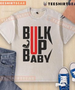 Awesome Bulk Up Baby Washed T-Shirt in soft cotton, perfect for stylish toddlers, featuring a trendy design and comfortable fit.