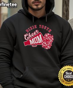 Awesome Cheer Mom Pom Poms Hoodie in vibrant colors, perfect for game day and supporting your cheerleading team.