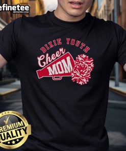Awesome Cheer Mom Pom Poms T-Shirt featuring vibrant graphics and a stylish design perfect for cheerleading fans.