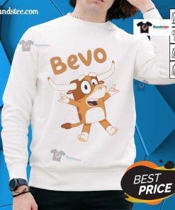 Alt Text: Awesome Chilli Heeler Bevo Longhorn Sweatshirt featuring a vibrant design, perfect for casual wear and dog lovers.