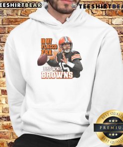 Awesome Cleveland Browns Football hoodie featuring Flacco Era design, perfect for rugby players and fans alike.