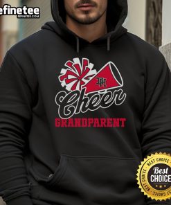 Awesome Dixie Cheer Megaphone Grandparent Hoodie featuring a vibrant design perfect for proud grandparents at events.