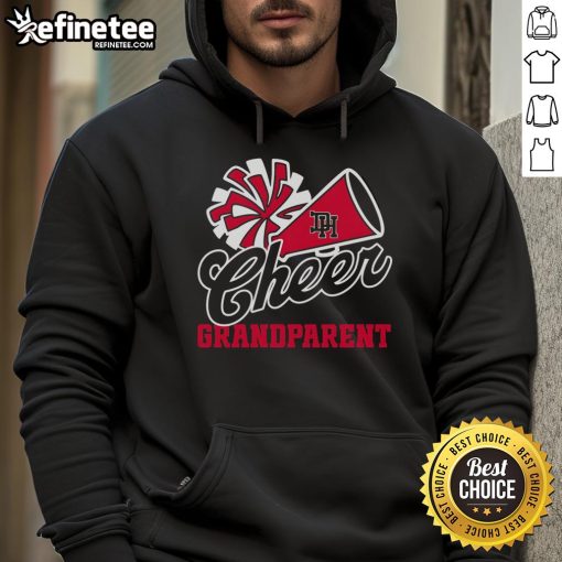 Awesome Dixie Cheer Megaphone Grandparent Hoodie featuring a vibrant design perfect for proud grandparents at events.