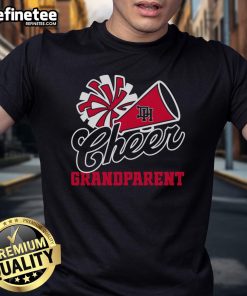 Awesome Dixie Cheer Megaphone Grandparent T-Shirt design featuring a vibrant megaphone graphic and stylish text.