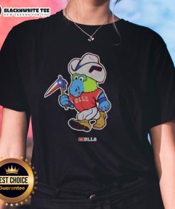 Awesome DLLS mascot mashup ladies tee featuring vibrant graphics and stylish design for fans and casual wear.