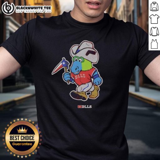 Awesome Dlls Mascot Mashup T-Shirt featuring colorful, playful designs of popular mascots on a casual tee.