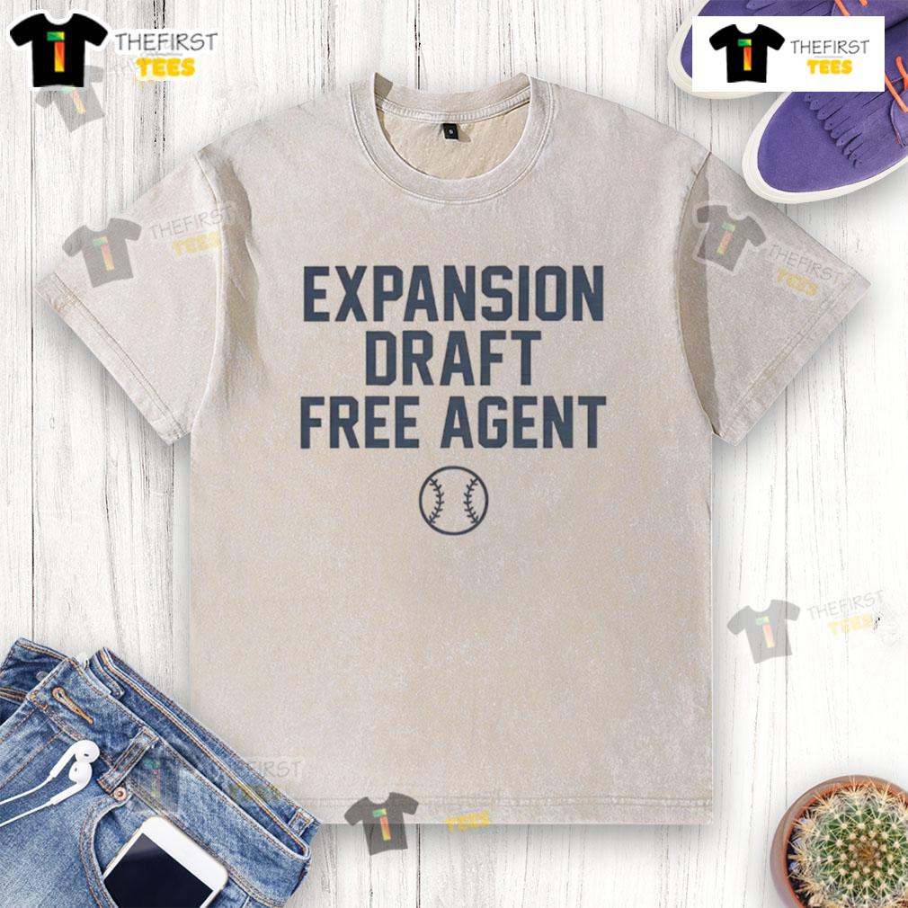 Awesome Expansion Draft Free Agent Transfer Market Baseball Washed T Shirt
