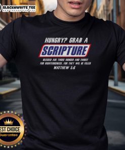 Awesome Famous Scripture Gifts T-Shirt featuring a fun Bible Verse Candy Bar parody design for faith-inspired fashion.