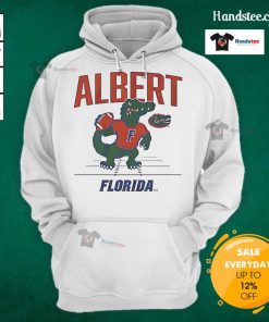 Alt Text: Florida Gators football hoodie featuring Albert the mascot, perfect for game day and showcasing team spirit.