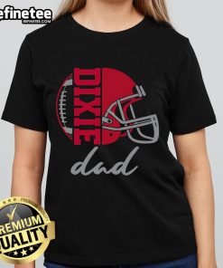 Awesome Football Helmet Dad Ladies Tee featuring a stylish design perfect for football fans and proud dads.