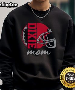 Awesome football helmet mom sweatshirt in vibrant colors, perfect for game day and showing team spirit.
