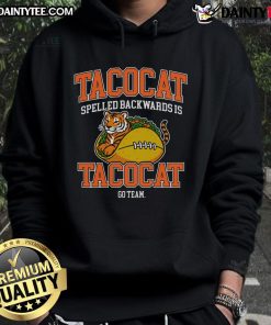 Awesome Game Day Tacocat Go Team Tiger Hoodie in vibrant colors, perfect for cheering on your favorite team!