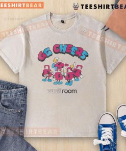 Awesome GG Cheers Vault Room washed t-shirt featuring vibrant graphics and a comfortable fit for casual wear.