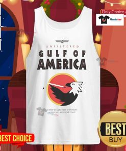 Awesome Gulf of America Spirit of America Eagle tank top featuring a bold eagle graphic, perfect for summer wear.