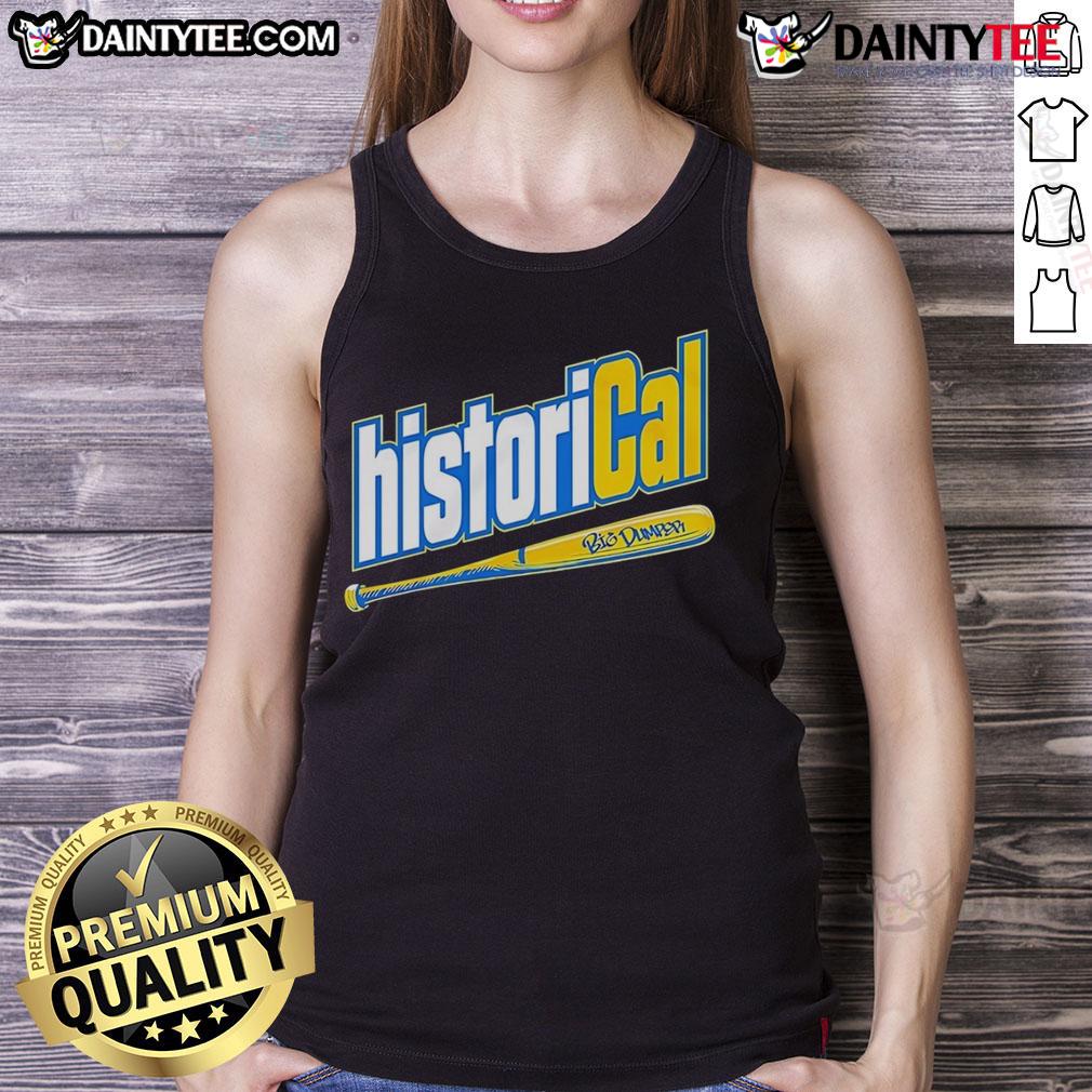 Awesome Historical Catcher Cal Raleigh Big Dumper Bat Tank Top Alt Text: Cal Raleigh Big Dumper Bat Tank Top showcasing Awesome Historical design for baseball fans and collectors.