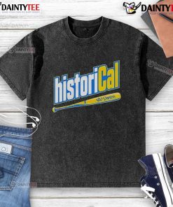 Alt Text: Awesome Cal Raleigh Big Dumper Bat Washed T-Shirt featuring a vintage design for baseball fans.