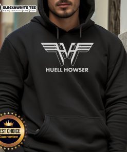 Awesome Huell Howser Logo Hoodie featuring a vibrant design, perfect for fans of the beloved California TV host.