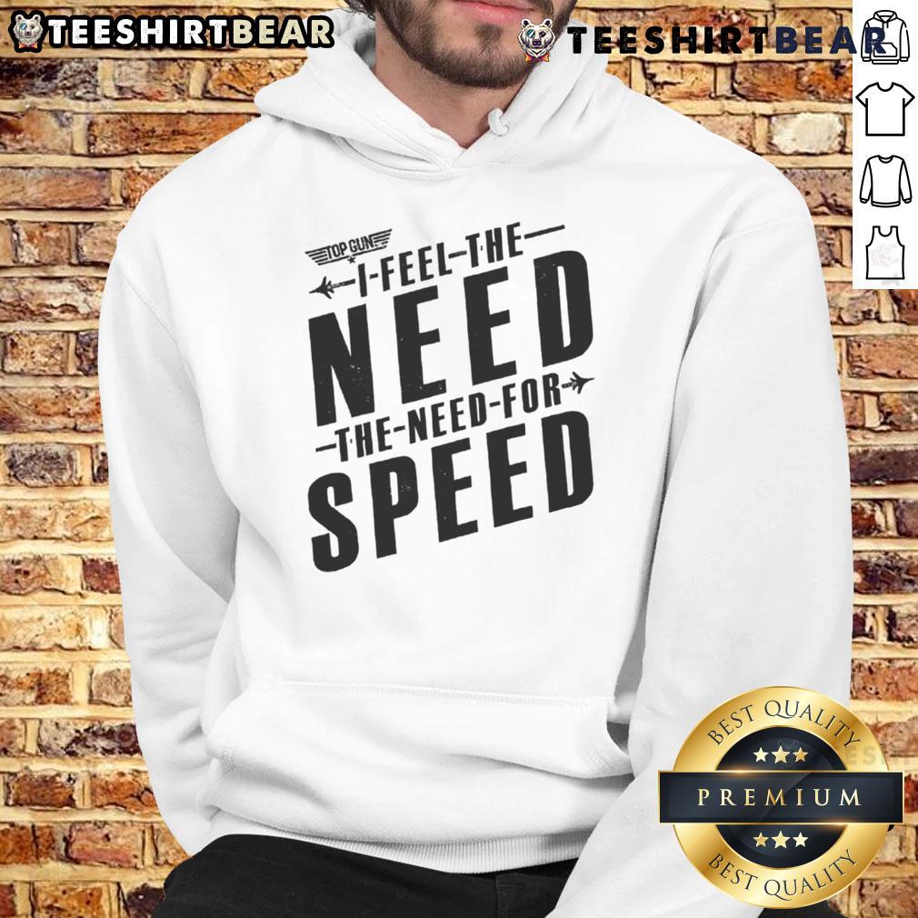 Awesome I Feel The Need For Speed Hoodie Awesome 'I Feel The Need For Speed' Hoodie in vibrant colors, perfect for racing enthusiasts and casual wear.