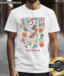 Awesome Jesus Was A Lax Bro Lacrosse T-Shirt featuring a fun design for lacrosse enthusiasts and fans.