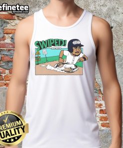 Awesome Josh Naylor cartoon tank top featuring Seattle Mariners MLB design, perfect for baseball fans and summer wear.