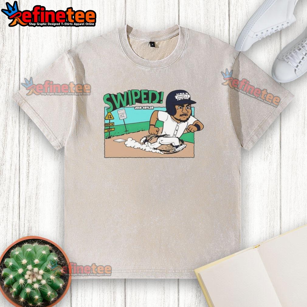 Awesome Josh Naylor Swiped Seattle Mariners Mlb Cartoon Washed T Shirt Awesome Josh Naylor swiped Seattle Mariners MLB cartoon on washed t-shirt, showcasing vibrant design and team spirit.