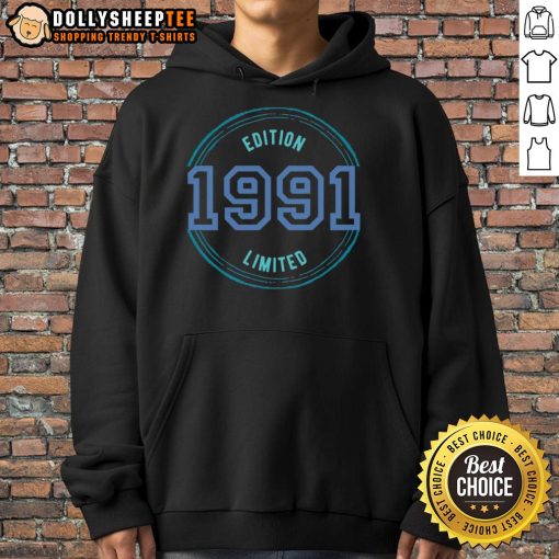 Alt Text: Awesome limited edition 1991 hoodie featuring vintage design and bold colors, perfect for retro fashion enthusiasts.