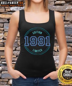 Awesome limited edition 1991 tank top featuring vibrant colors and retro design, perfect for vintage fashion lovers.